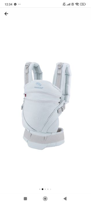 Marsupiu pentru bebelusi Manduca XT Cloud, pana la 20 kg, 3 pozitii