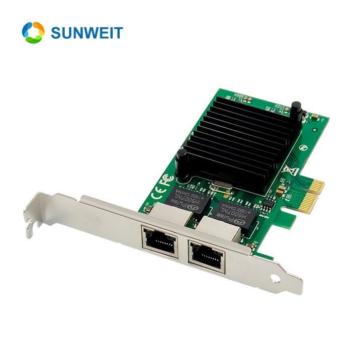 # PCi-e Intel 82576EB Dual RJ45 Gigabit Сетевая карта Server Lan Card
