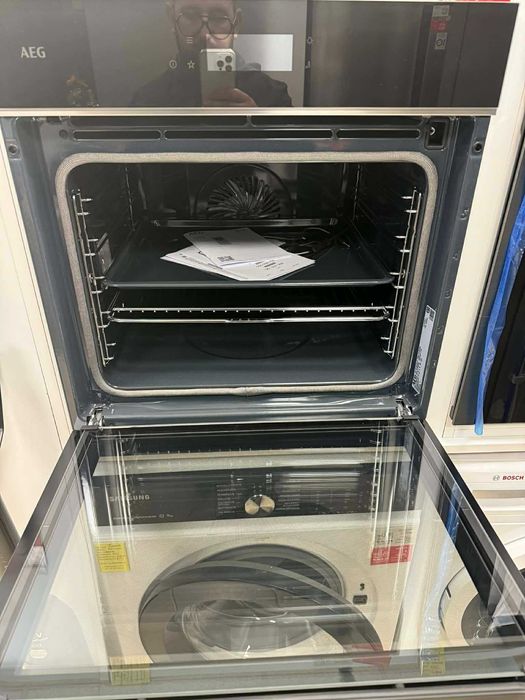 Фурна за вграждане AEG TE7PB63ZAB, 71 л, Пиролиза, А+