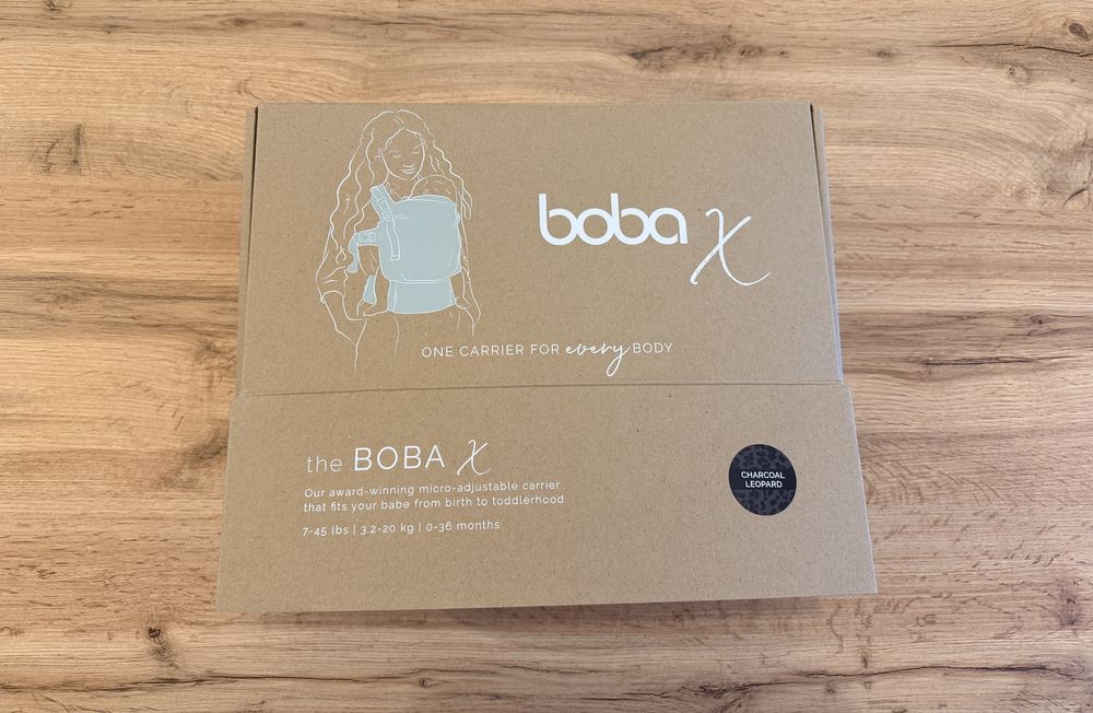 Marsupiu Boba X Charcoal Leopard