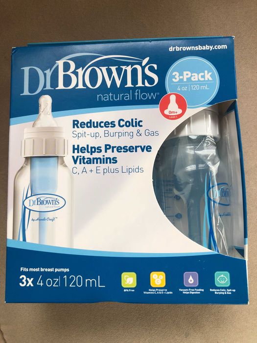 Бебешки бутилки Dr.Brown’s и биберони