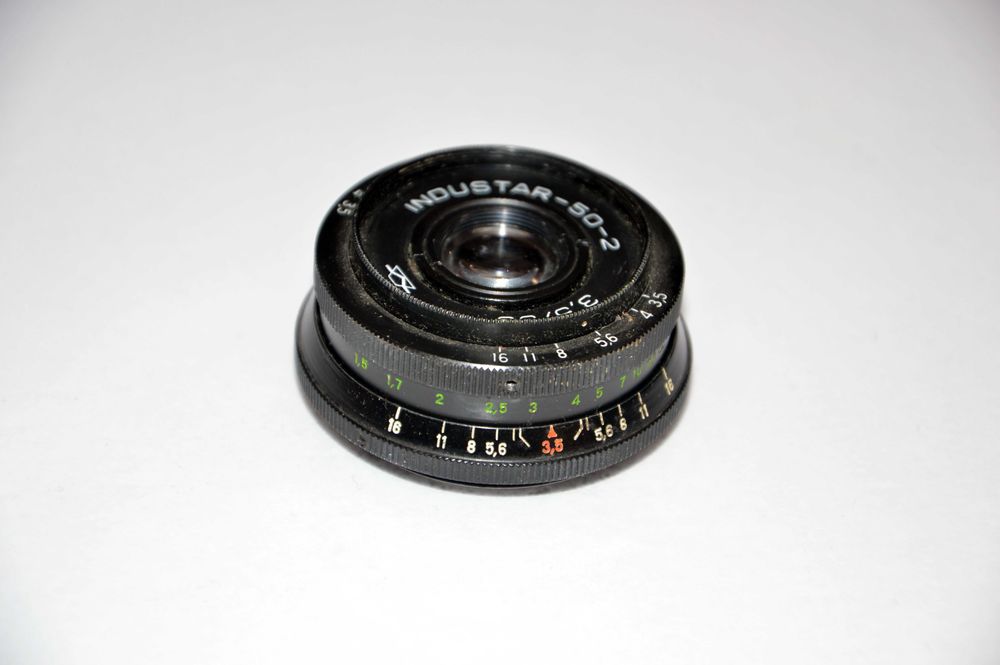 Объектив Индустар 50-2, резьба  М 39.