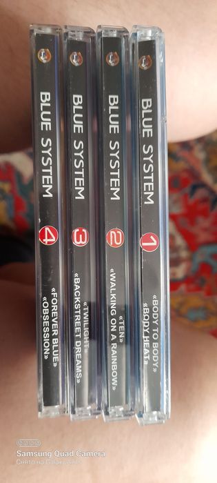 Blue  System, четыре  компакт-диска.