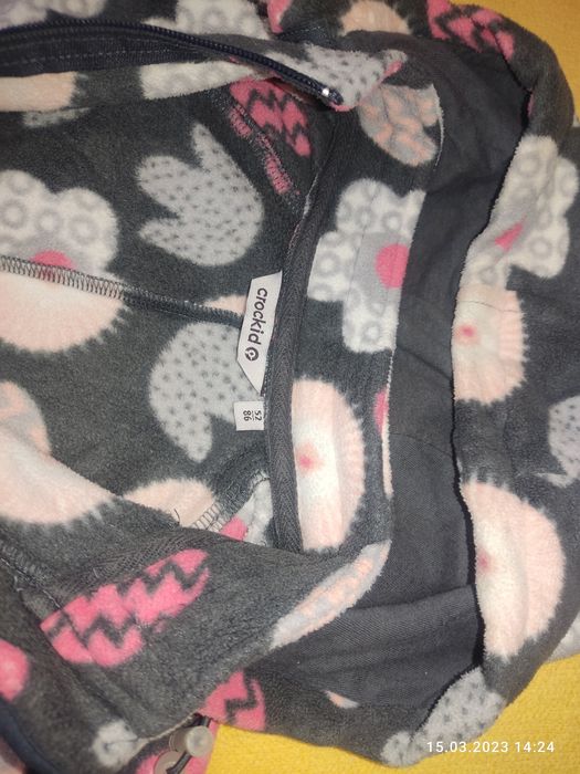 Флисовый комбинезон 86