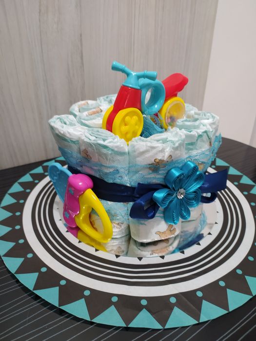 Мини торта от памперси Налични