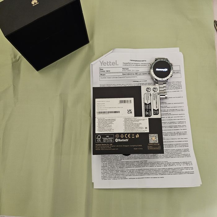 Смарт часовник, Нuawei watch Ultimate Green.