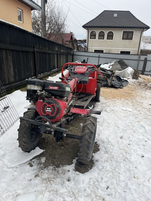 Motocultor Gt1350 (Cu Remorca si Freza)