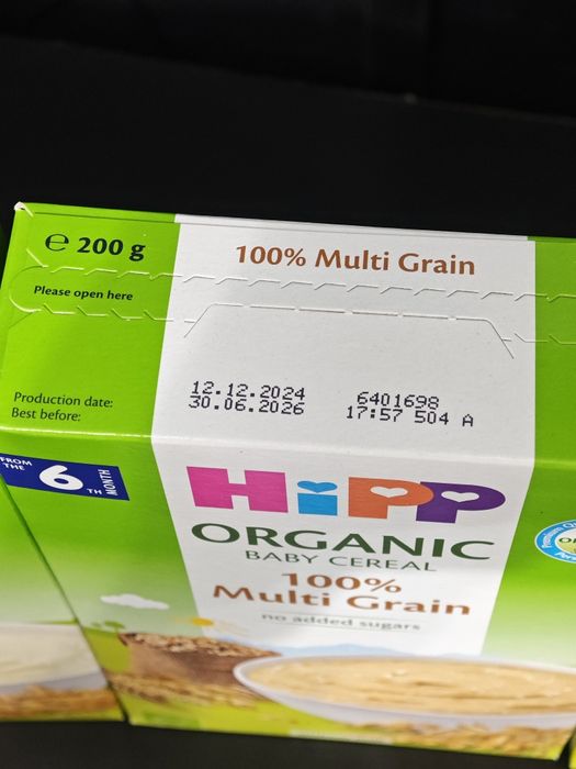 Pachet lapte praf Hipp nr. 3  + 4 cutii cereale bebelusi