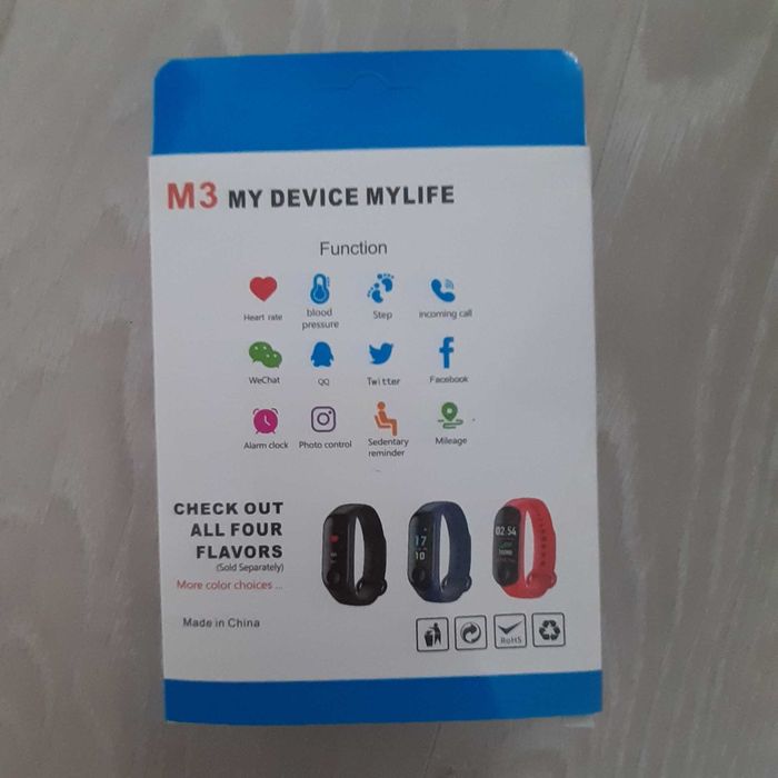 Електронна спортна гривна часовник