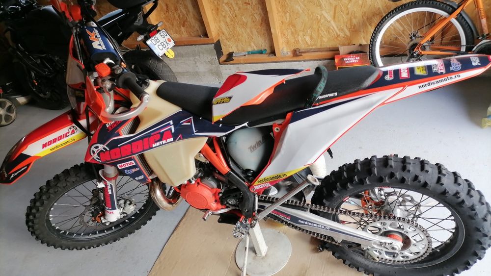 KTM Exc 300 80 ore reale full protectii