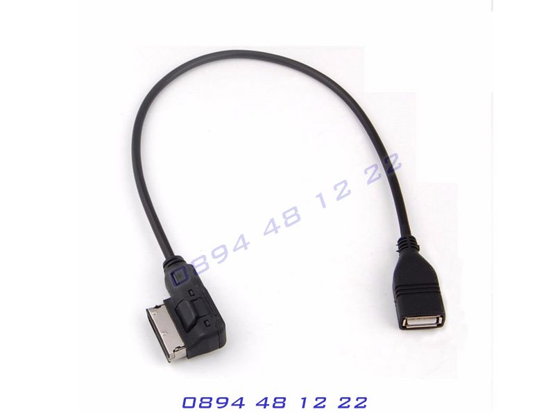 USB Ami Mmi Aux Кабел за Audi VW skoda A3 A4 A5 S5 S6 A6 A7 A8 Q5 Q7