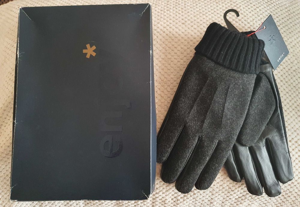 Ръкавици, мъжки, марка CELIO, нови, с етикет