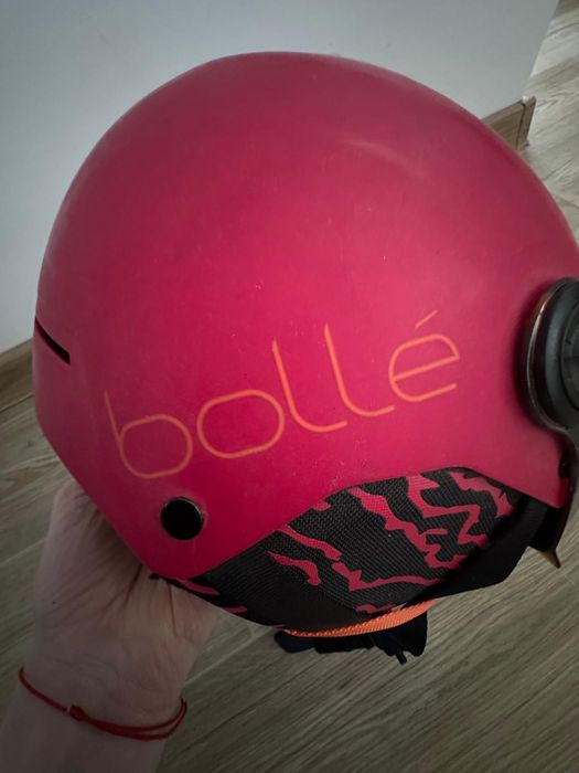 Casca ski cu viziera și ventilație - mărimea XS 49-52