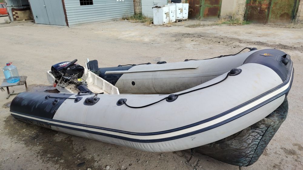 Лодка Ривьера 3600 с мотором Ханкай 6