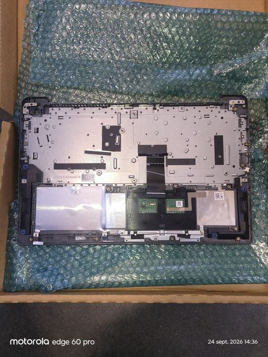 Tastatura laptop Lenovo IdeaPad 3 15IAU7 Gri cu Palmrest Gri si TouchPad neiluminata
