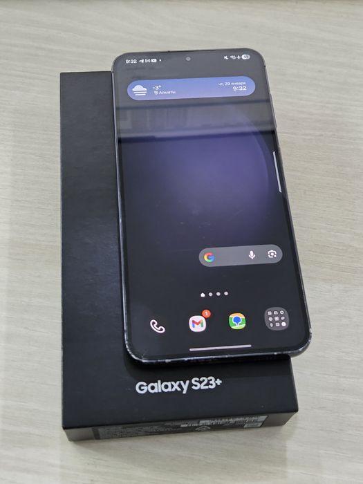 Samsung galaxy S23 plus 8/512gb black черный (EAC)