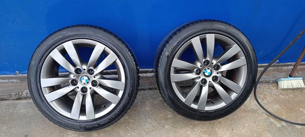 Оригинални джанти с летни гуми 235/45/17 за БМВ 17 цола style 161 за  E90 E91 E92 E46