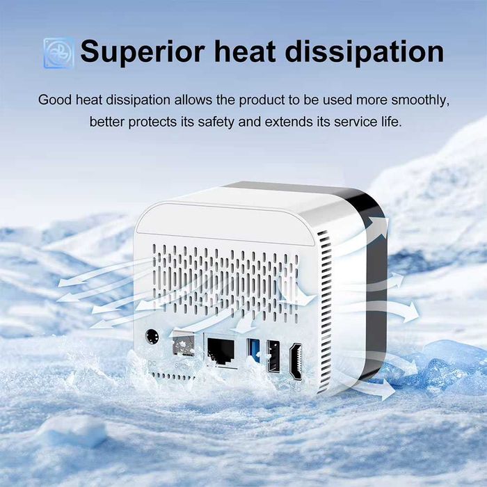 НОВ 8-Ядрен TV Box H96 MAX H728 | Wi-Fi 6 | Android TV 14 | Смарт ТВ