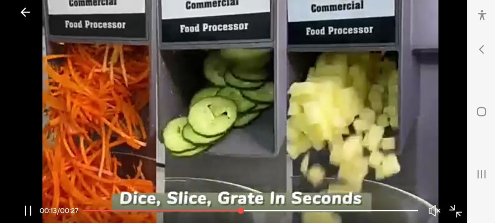 Зеленчукорезачка професионална робот