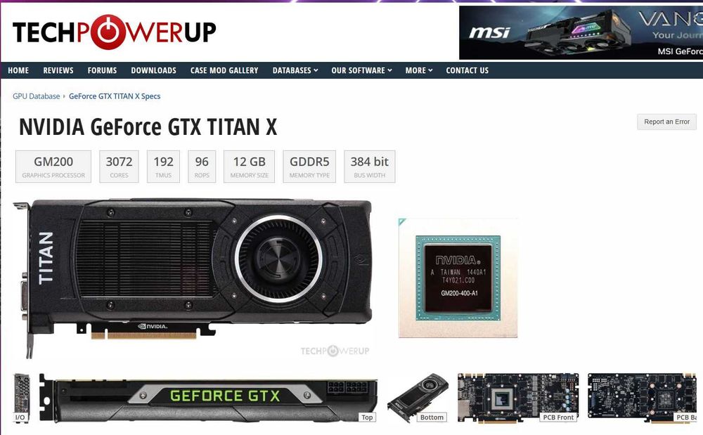 Продавам работеща видео карта Nvidia Titan Maxwell 12 GB