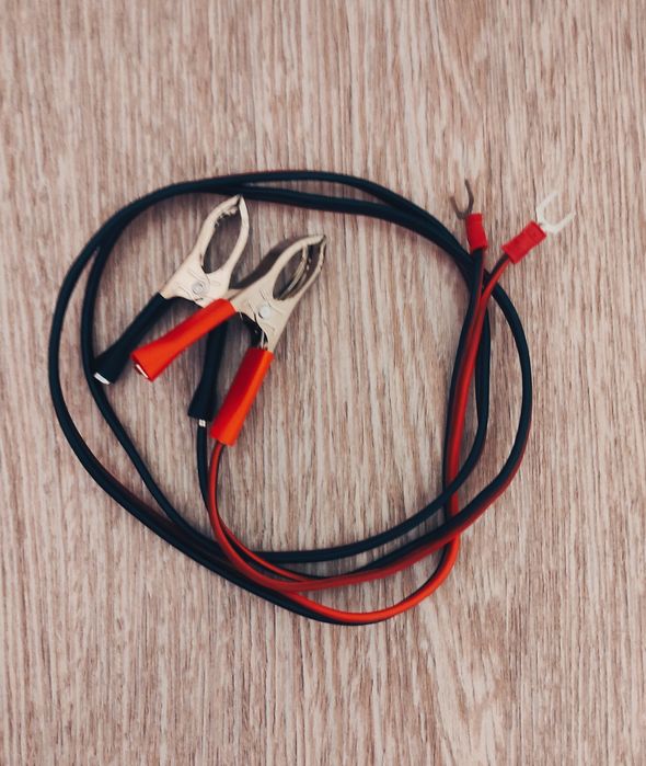 Провод с зажимами"крокодил" для зарядного устройства Кулон.
