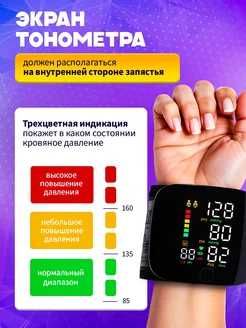 Тонометр на запястье