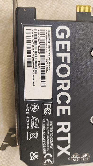 Продам RTX 4060 8gb
