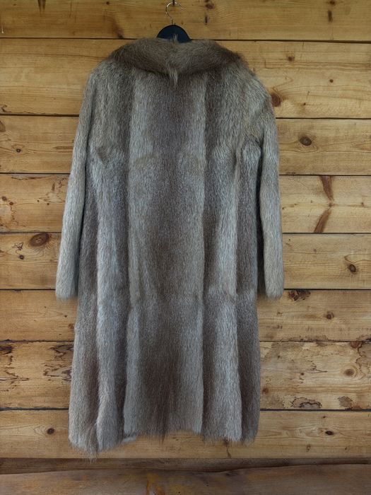 Haina din BLANA NATURALA de NUTRIE vintage