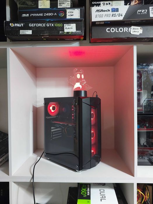 Мощный игровой компьютер Intel core i3-10100f, RX570 8gb