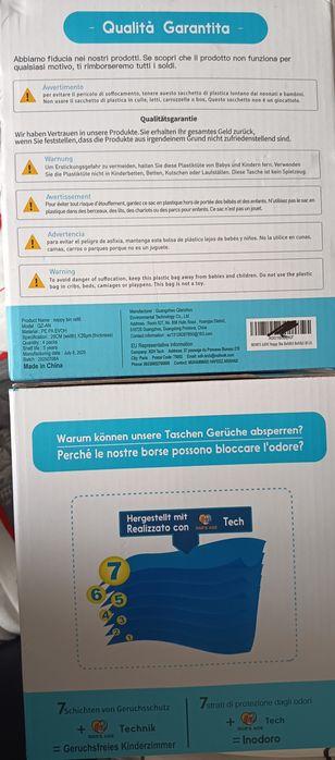 Пълнители за кошче за памперси Mom's Aide Nappy Bin Refills.