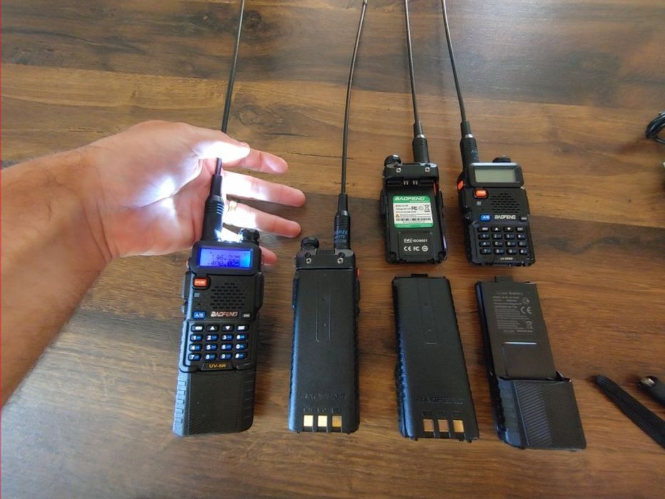 Baofeng DM-32 10W / UV-5R 8W + Baterie 3800mAh NOU Type-C!