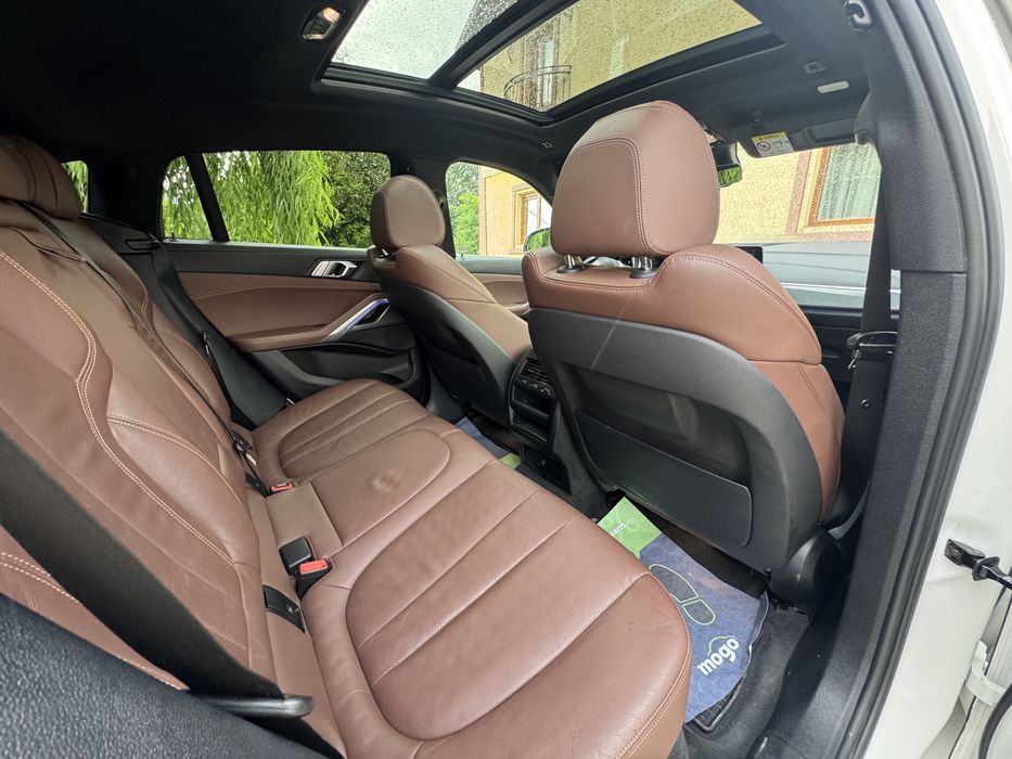 BMW X6 2021 3.0d M-Packet 90.000Km Alb Perlat