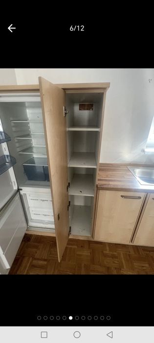 Vand mobila de bucătărie pe colț completă