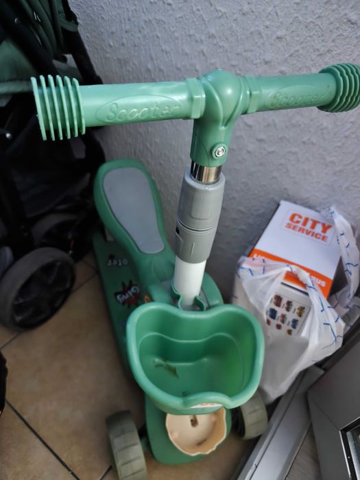 Самокат детский с сидушкой