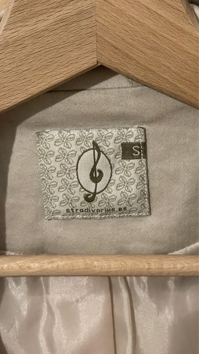 Sacou dama Stradivarius, S, Bej