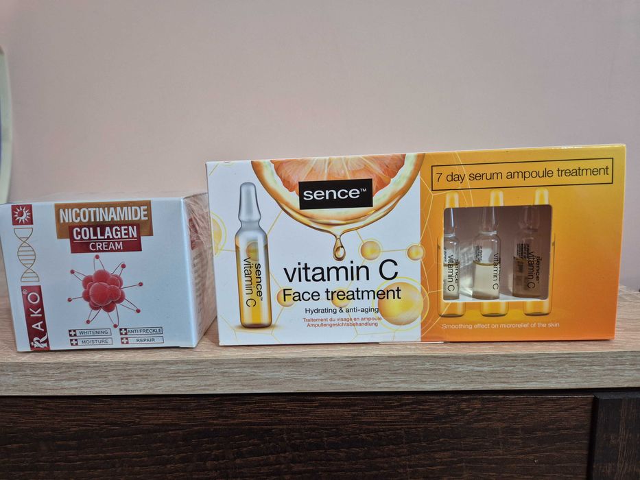 Комплект анти ейдж Крем за лице + 7 бр серум