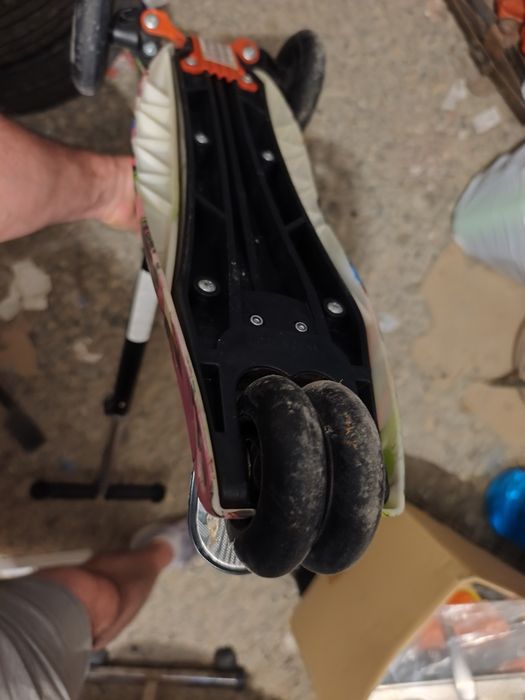 Trotinetă copii, roți silicon