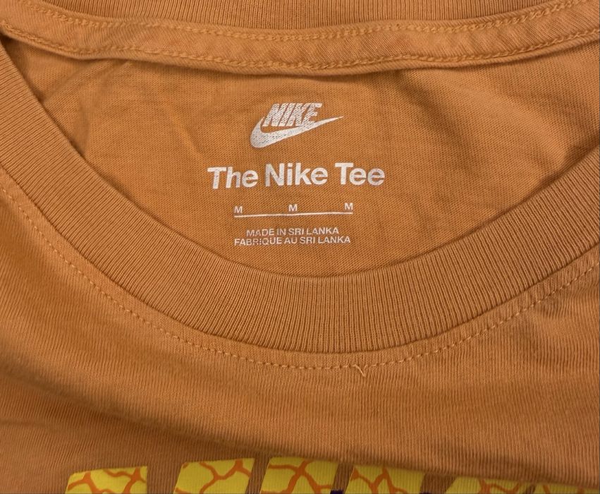 Nike t-shirt M – оранжева – топ състояние