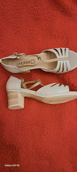Pantofi dama, sezon cald, noi,eleganți, toc potrivit,numărul 41