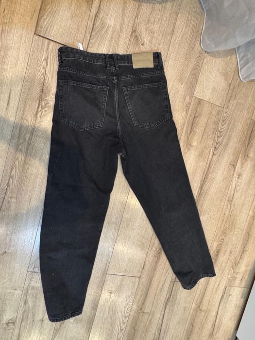 Pantaloni baggy negri pull & bear