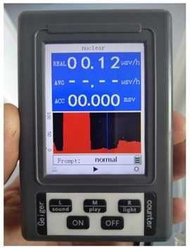 Detector radiatii nucleare B/G/X ray/0-99.99 µSv/h/Tub SBM20/FF precis