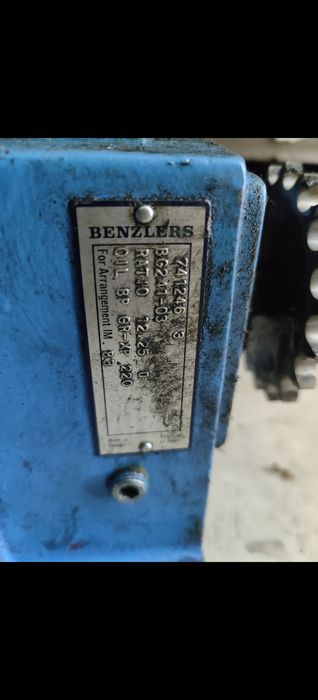 Motor electric trifazat cu reductor, 1.5kW, 114rpm, 380V