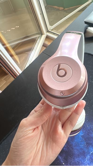 Căști wireless Beats Solo3 A1796 Rose Gold + husă