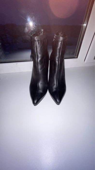 Ботильоны кожа