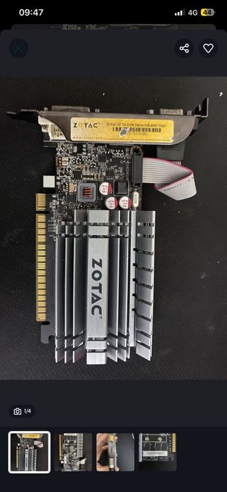 Vand procesor si placa video zotac