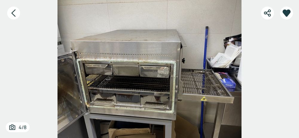 Пицарка Професионална  Moretti Forni