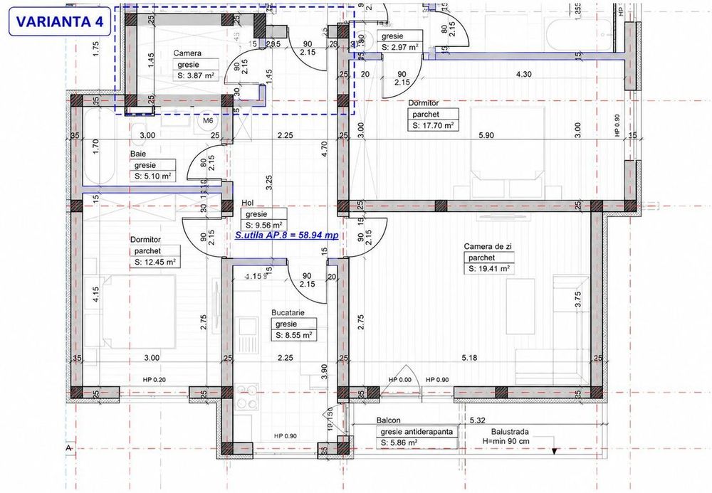 COMISION 0%|Apartament 2 camere | 53 mp | Giroc | Parcare Inclusa