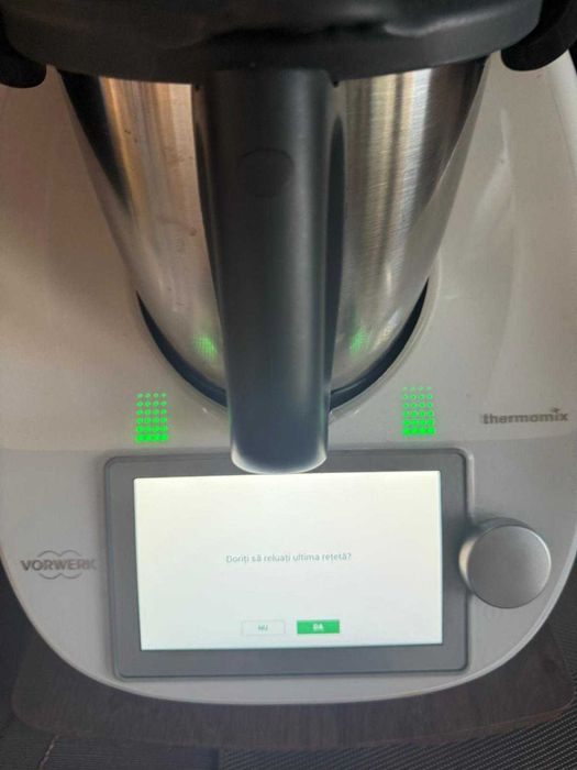 Thermomix TM6 Vorwerk – Stare impecabilă + Blat lemn original (Predare personală Cluj)
