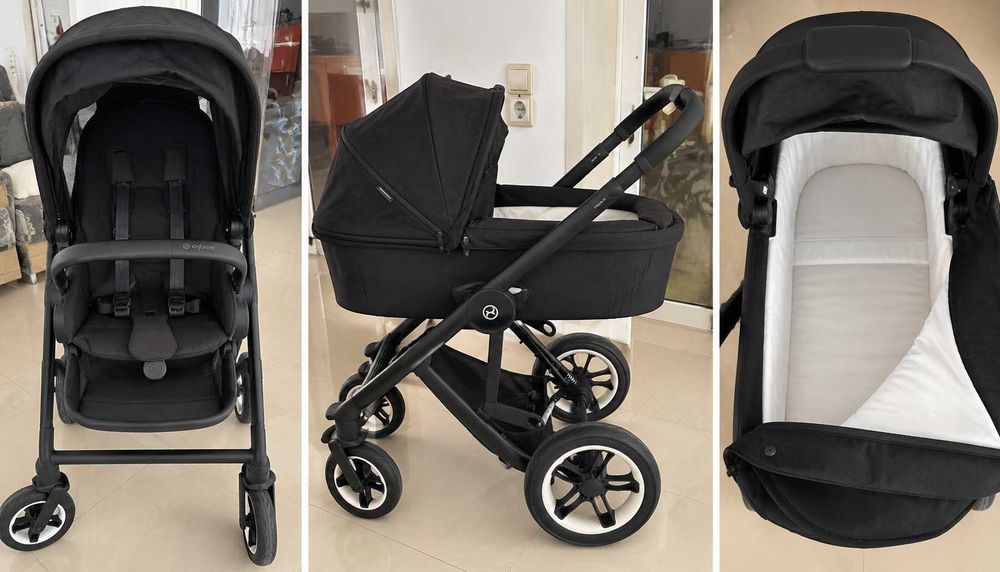 Carucior 3in1 CYBEX Talos S Lux Aton BLK 521004899
