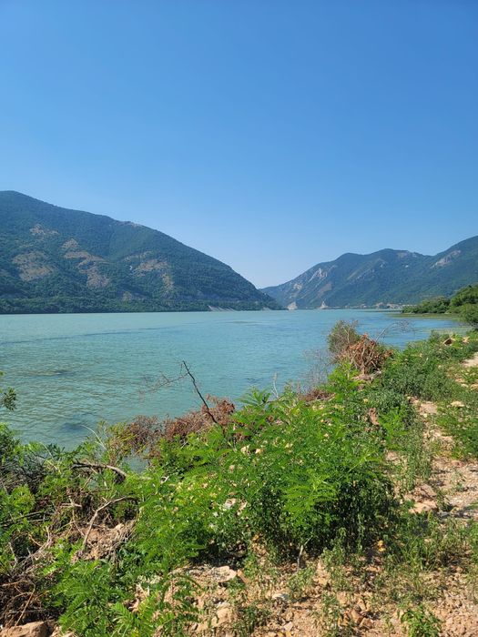 Vand teren intravilan pe malul Dunarii zona Svinita Berzasca , Clisura